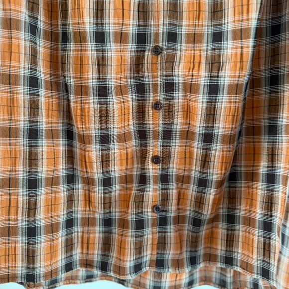 NWT Anthem The Label Button Down Plaid Top. Size small - Picture 6 of 12